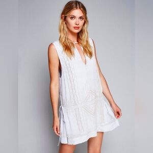 Free People Love Story Mini Dress NEW Size LARGE